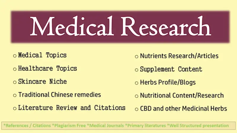 what are health research articles